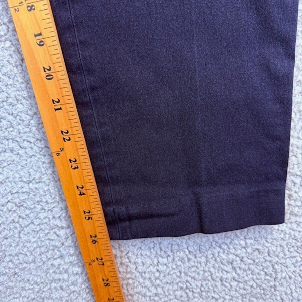 Talbots Blue Chino Pants Womens Sz. 12 Cotton / Spandex High-Waist straight Skin - Picture 5 of 9